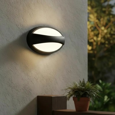 Aplique de pared tortuga luminaria de exterior 