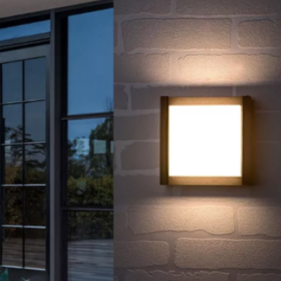 Aplique Lampara Led De Pared Luz Exterior Moderno