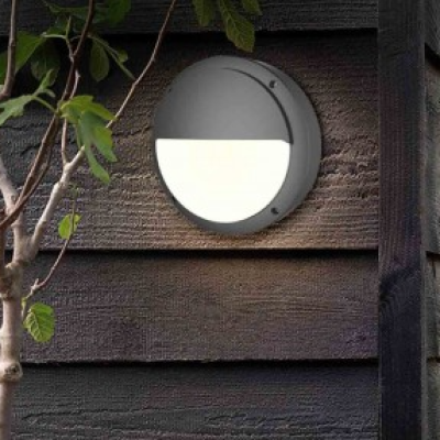 Aplique Tortuga Aluminio Moderna Pared Exterior Jardin Led