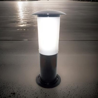 Farola De Piso Caminero Pvc Exterior Jardin 30 Cm