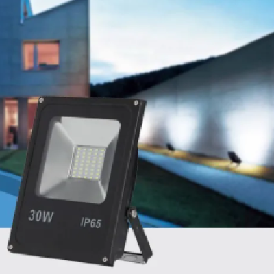 Reflector Led Blanco 30w Alta Potencia Exterior 