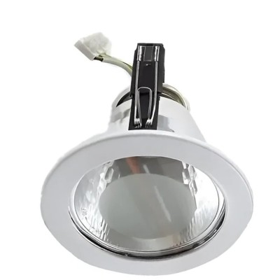 Spot De Embutir Para Lampara Led E27 Blanco 12cm